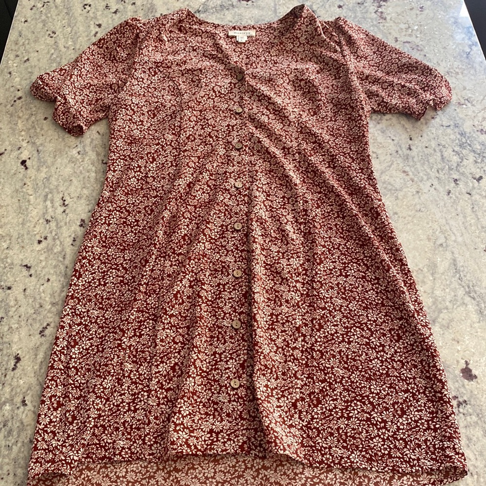 Mini floral dress